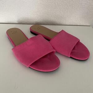 A New Day Pink Slides Size 8
